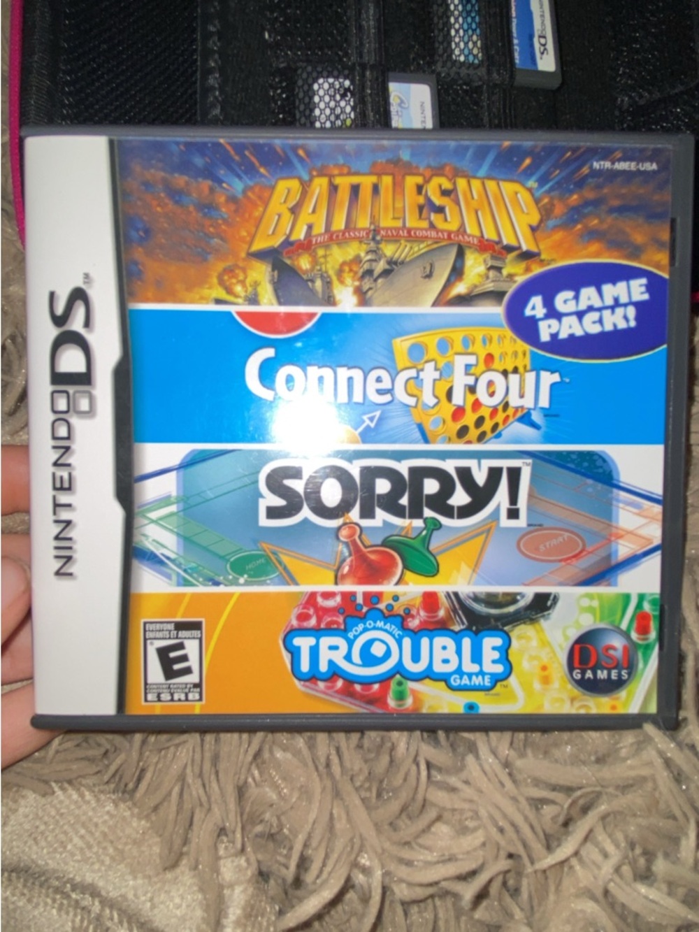 Nintendo DS 4-Game Pack - Blue, Yellow, Orange, White